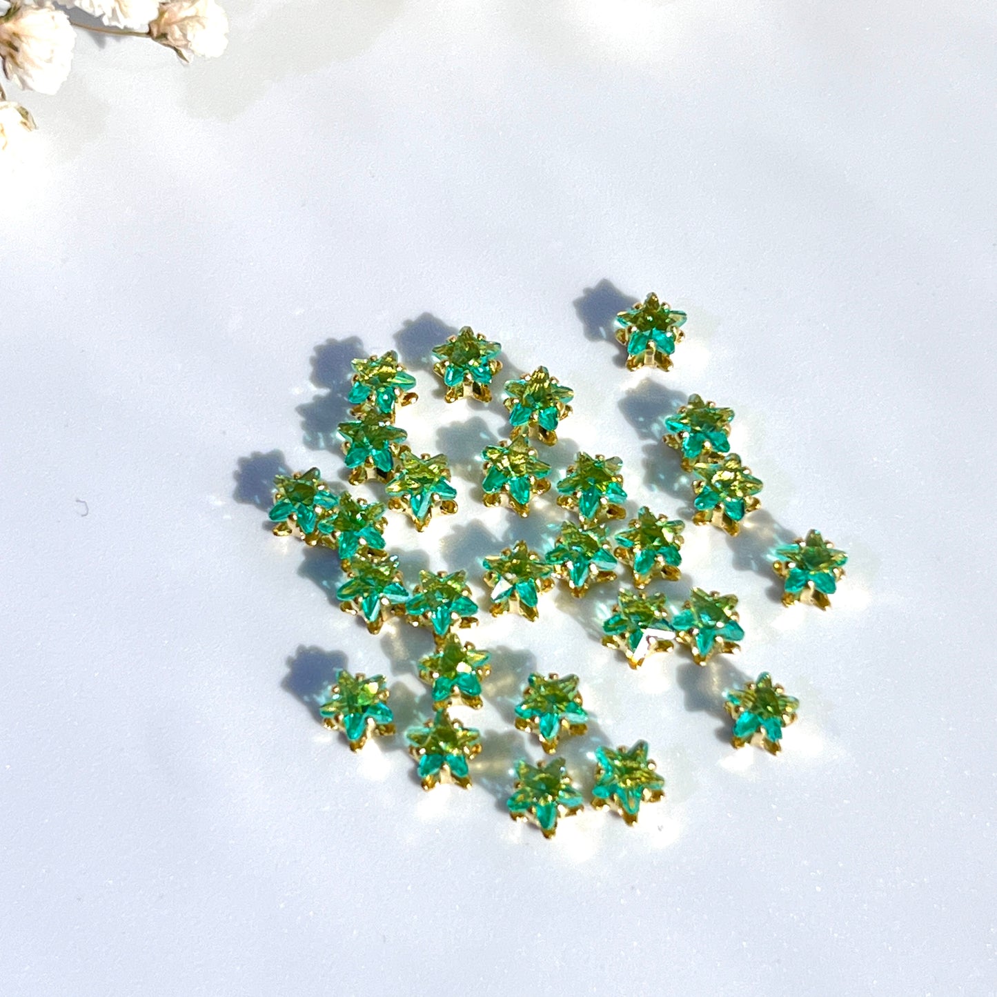 OneMillet Star Zircon Beads  Zirconia 5MM