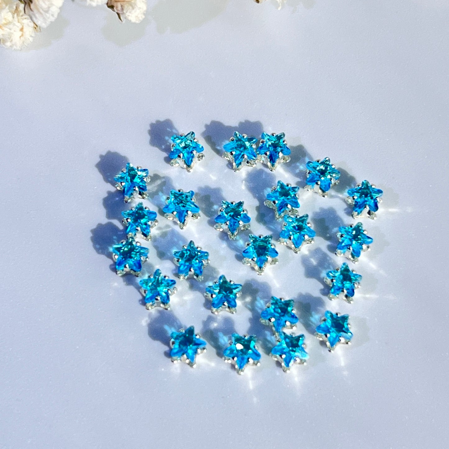 OneMillet Star Zircon Beads  Zirconia 5MM