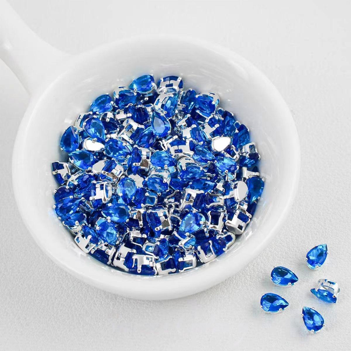 OneMillet Teardrop Zirconia Beads 5*7MM