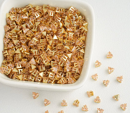 OneMillet Triangle Zirconia Beads 4MM