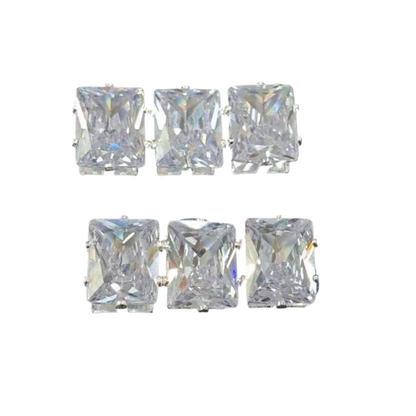 OneMillet Rectangle Zircon Beads 5*7MM