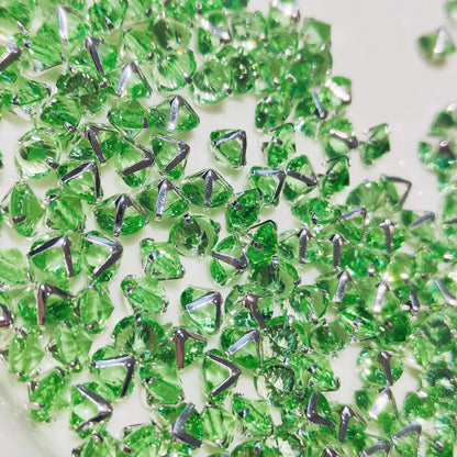 OneMillet 3A Grade Round Reverse-Clamp Zircon 6MM