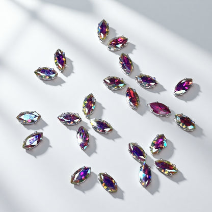 OneMillet AB Marquise zircon 4*8mm