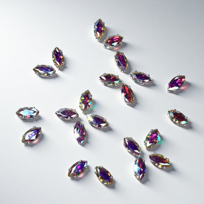 OneMillet AB Marquise zircon 4*8mm