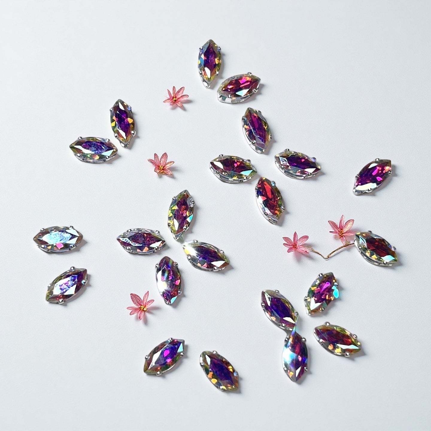 OneMillet AB Marquise zircon 4*8mm