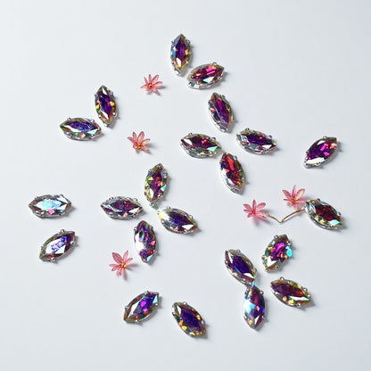 OneMillet AB Marquise zircon 4*8mm