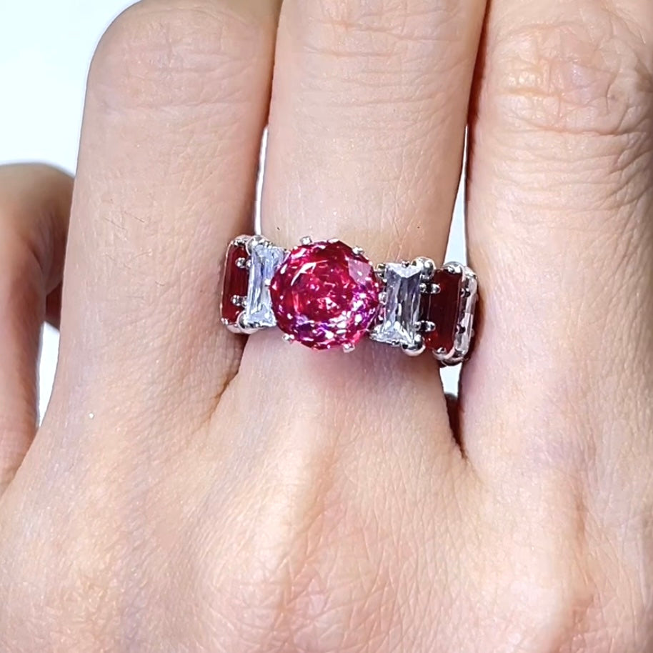 Pulsera de aguamarina y perla hecha a mano