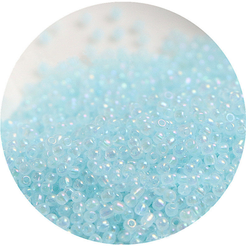 Pulsera de cuentas de arroz cremoso de primera calidad con forma de nube, cuentas para hacer tú mismo para joyería