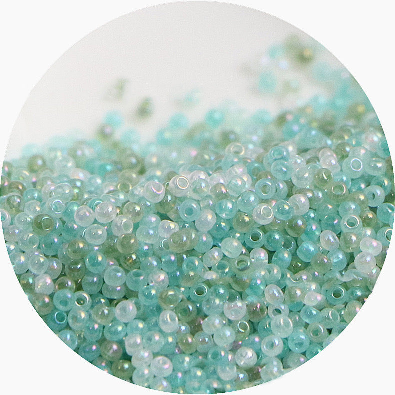 Pulsera de cuentas de arroz cremoso de primera calidad con forma de nube, cuentas para hacer tú mismo para joyería