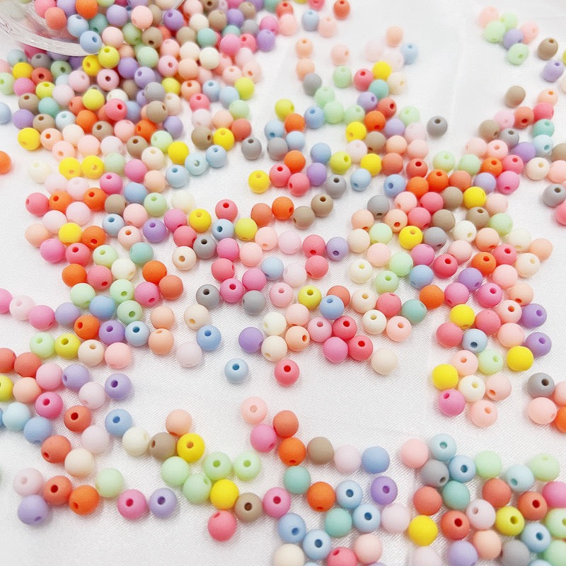 One Colorful R Bead Beads for DIY High-Quality Beads 6mm 8mm 10mm Mix-Beads Colorful ...