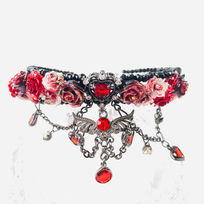 Pulsera de aguamarina y perla hecha a mano