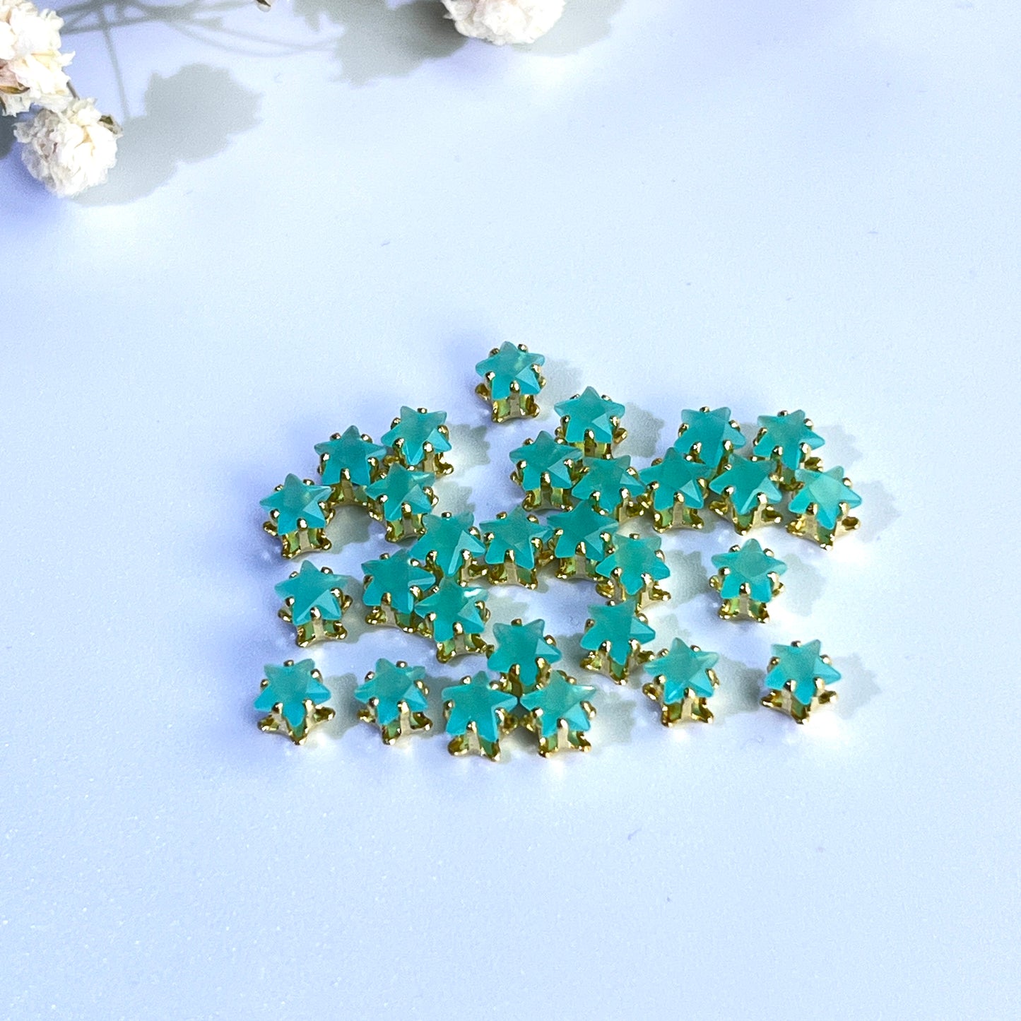 OneMillet Star Zircon Beads  Zirconia 5MM