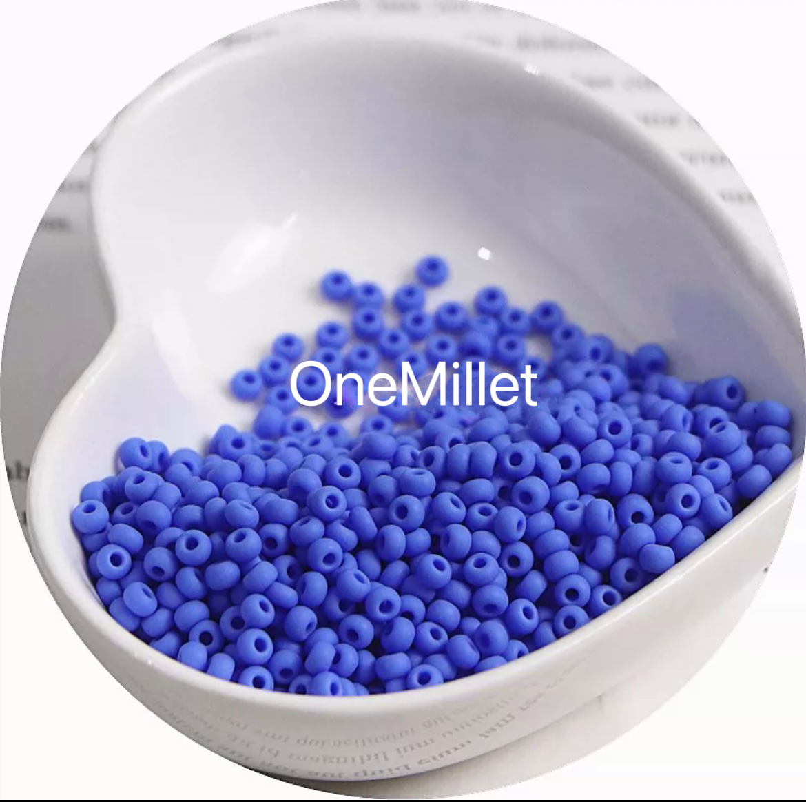 Perlas de semillas mate de 3 mm: alta calidad, resistentes a la decoloración