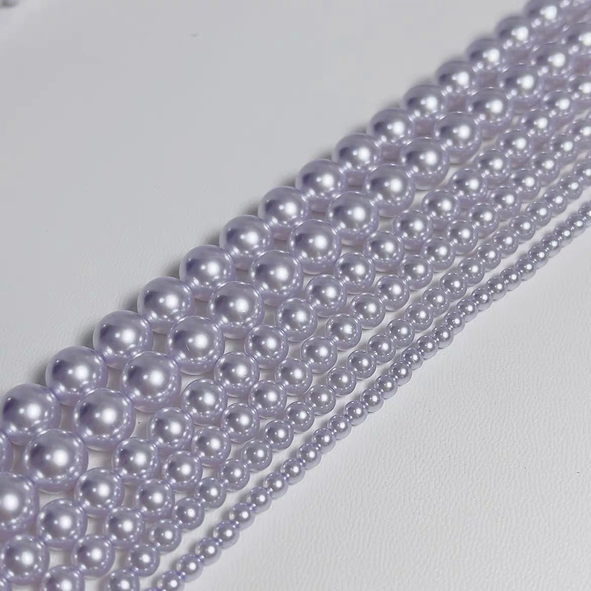 4mm natürliche Muschelperlen DIY Perlen