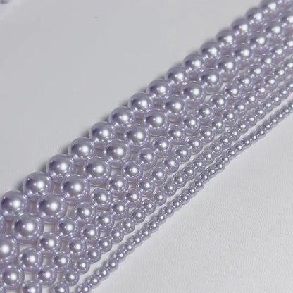 4mm natürliche Muschelperlen DIY Perlen