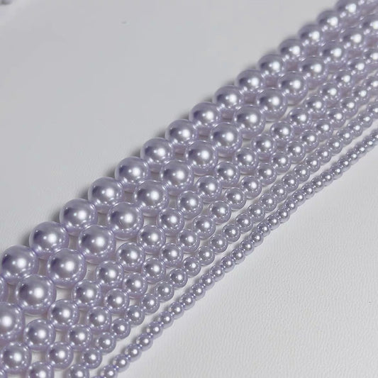 4mm natürliche Muschelperlen DIY Perlen