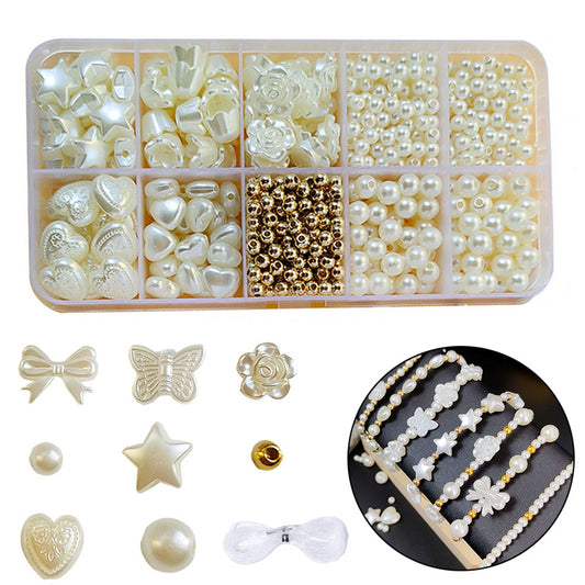 Kits de bricolaje Pulsera de cuentas de perlas de imitación Accesorios de bricolaje