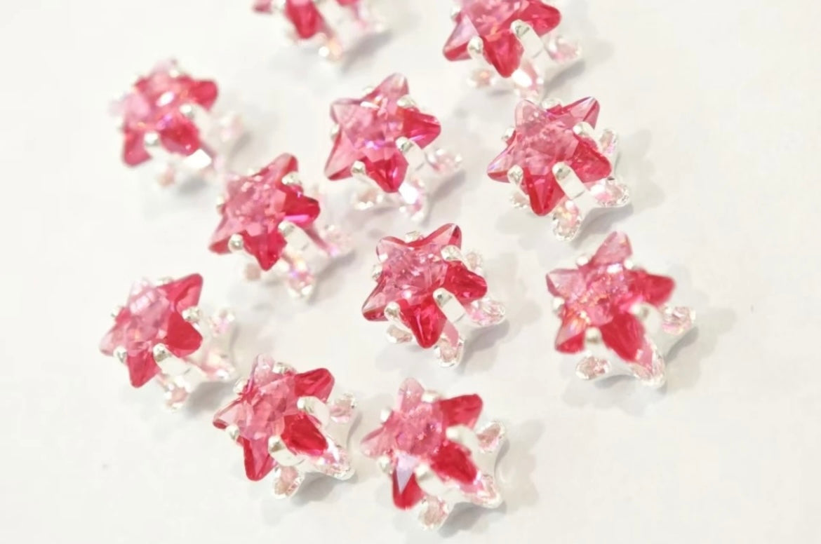 OneMillet Star Zircon Beads  Zirconia 5MM