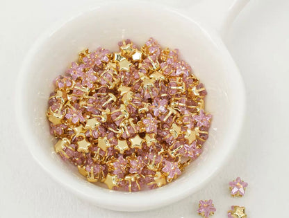 OneMillet Star Zircon Beads  Zirconia 5MM