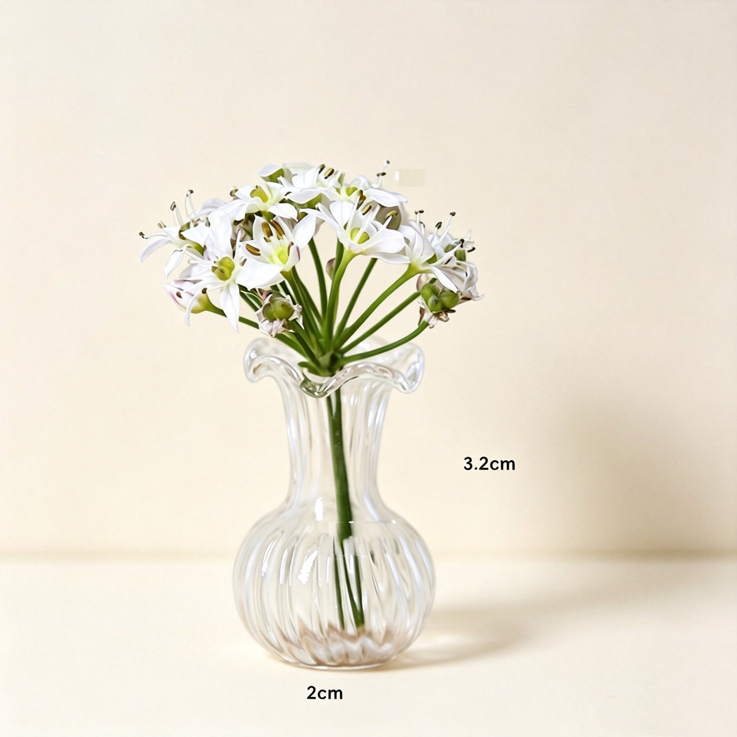 Mini Glass Vase Collection, Tiny Bud Vases for Beaded Flowers & Fresh Mini Bloom